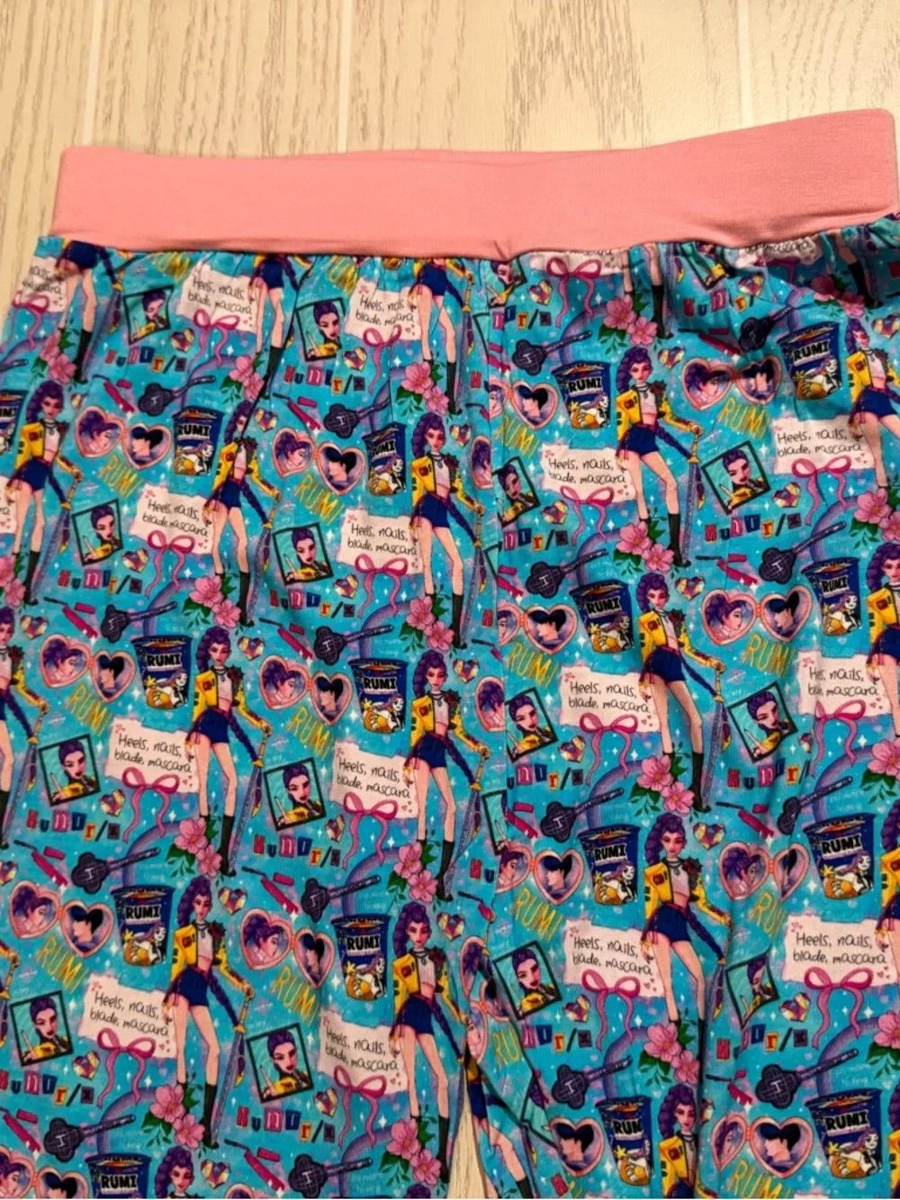 Boutique Bamboo Pajama Set Girls 10Y Kpop Demon Hunters 2Pc Soft Stretch